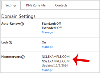 update DNS Name server on Godaddy