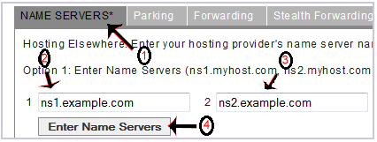 How to update DNS Nameserver on DynaDot
